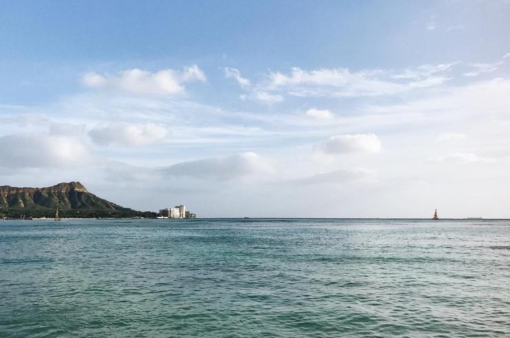 A view of Diamond Head Carter from afar