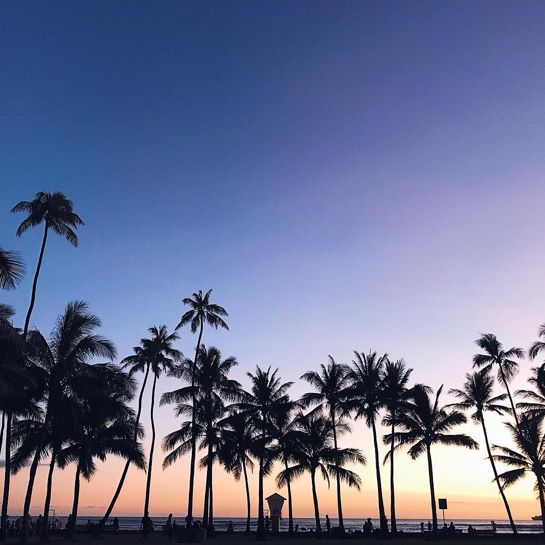 Dusk at San Souci Beach