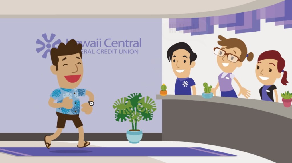 Unbank With Us – Online Animation for Hawaii Central Federal Credit&nbsp;Union